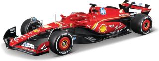 Ferrari SF-24 F1 2024 mit Figur Charles Leclerc  Burago 1:24